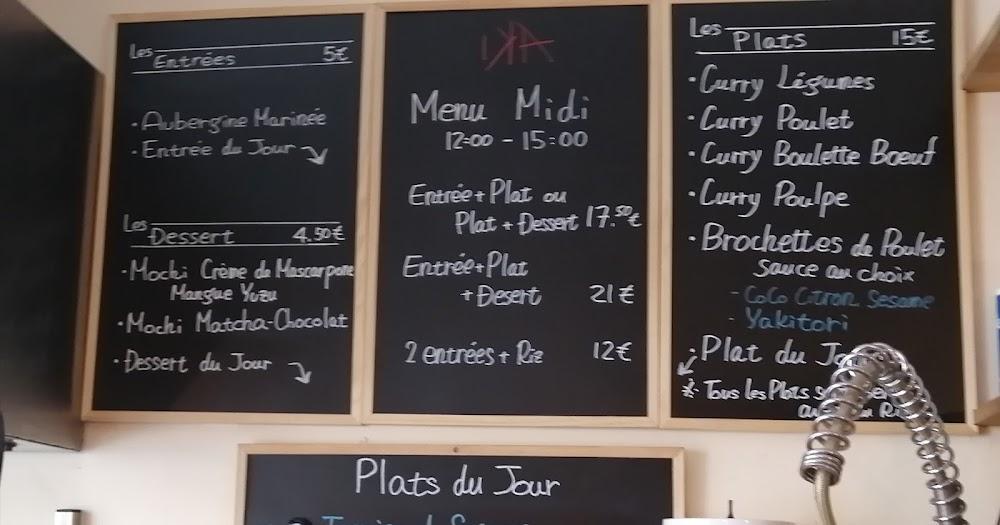 IKA - Restaurant Curry Japonais Paris 10 - Menu Image 3